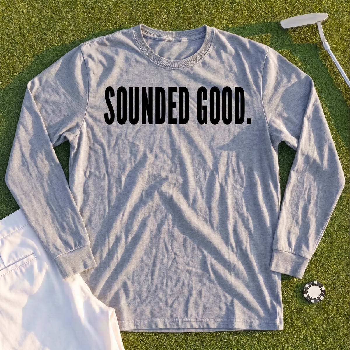 SOUNDED GOOD Long Sleeve Tee