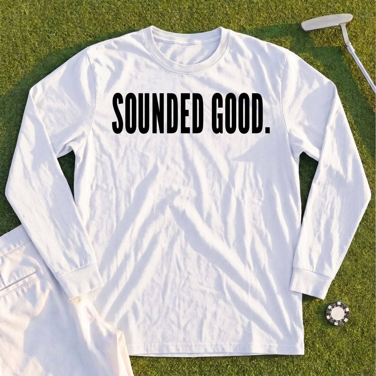 SOUNDED GOOD Long Sleeve Tee