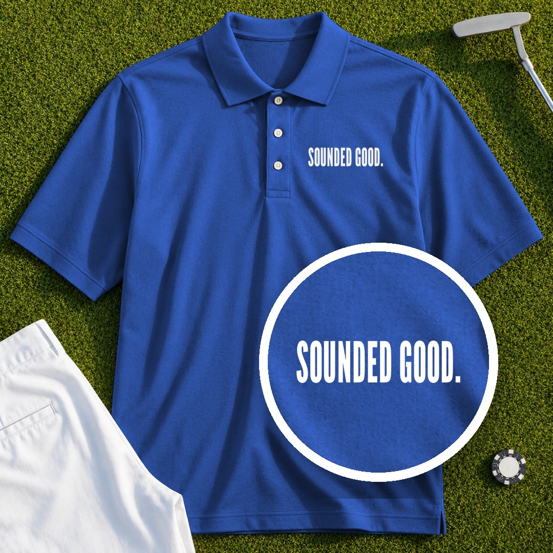 SOUNDED GOOD Performance Polo