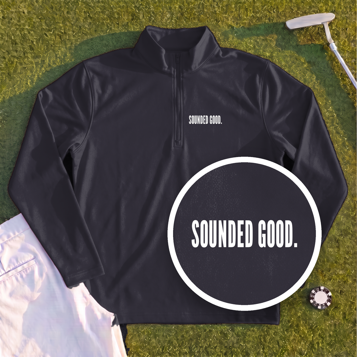 SOUNDED GOOD Quarter Zip