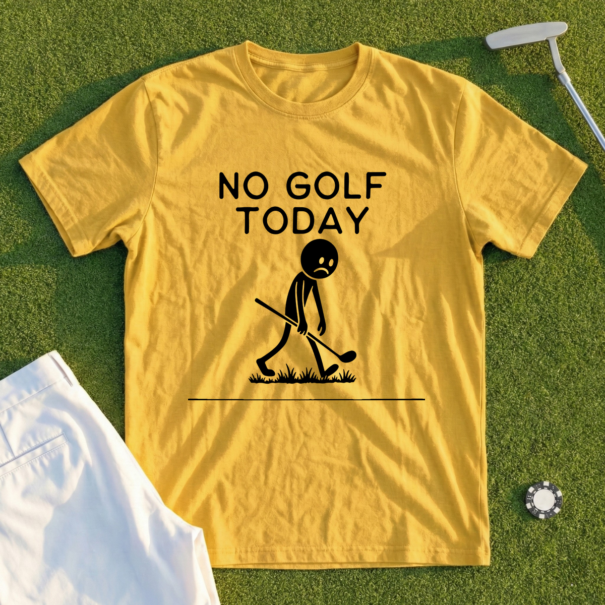 Sad No Golf Today Tee