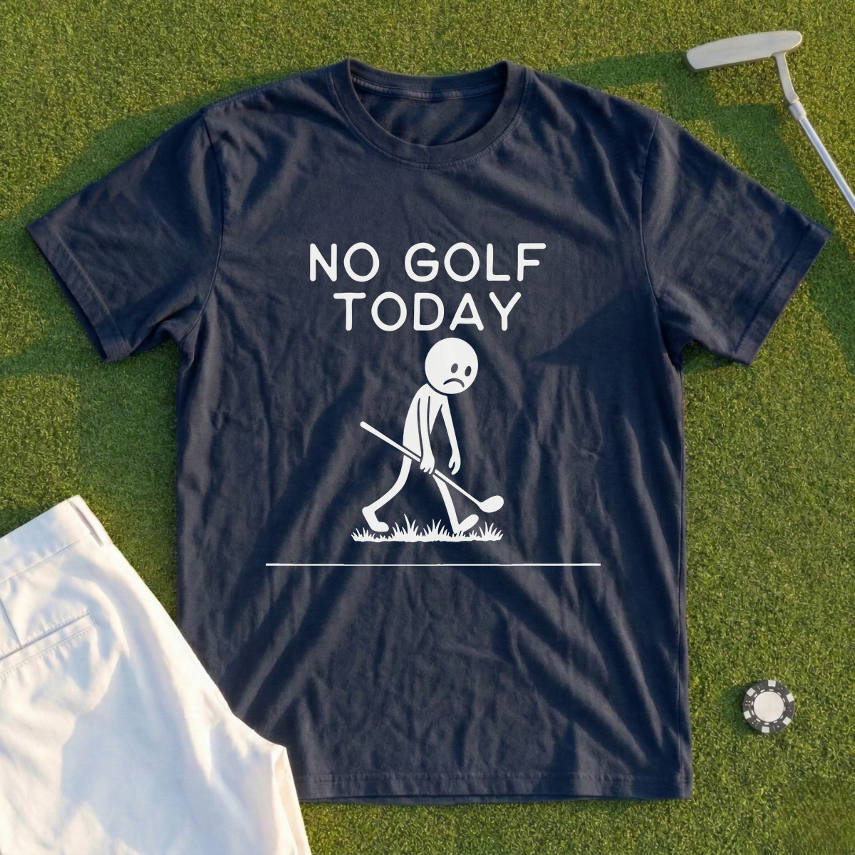 Sad No Golf Today Tee