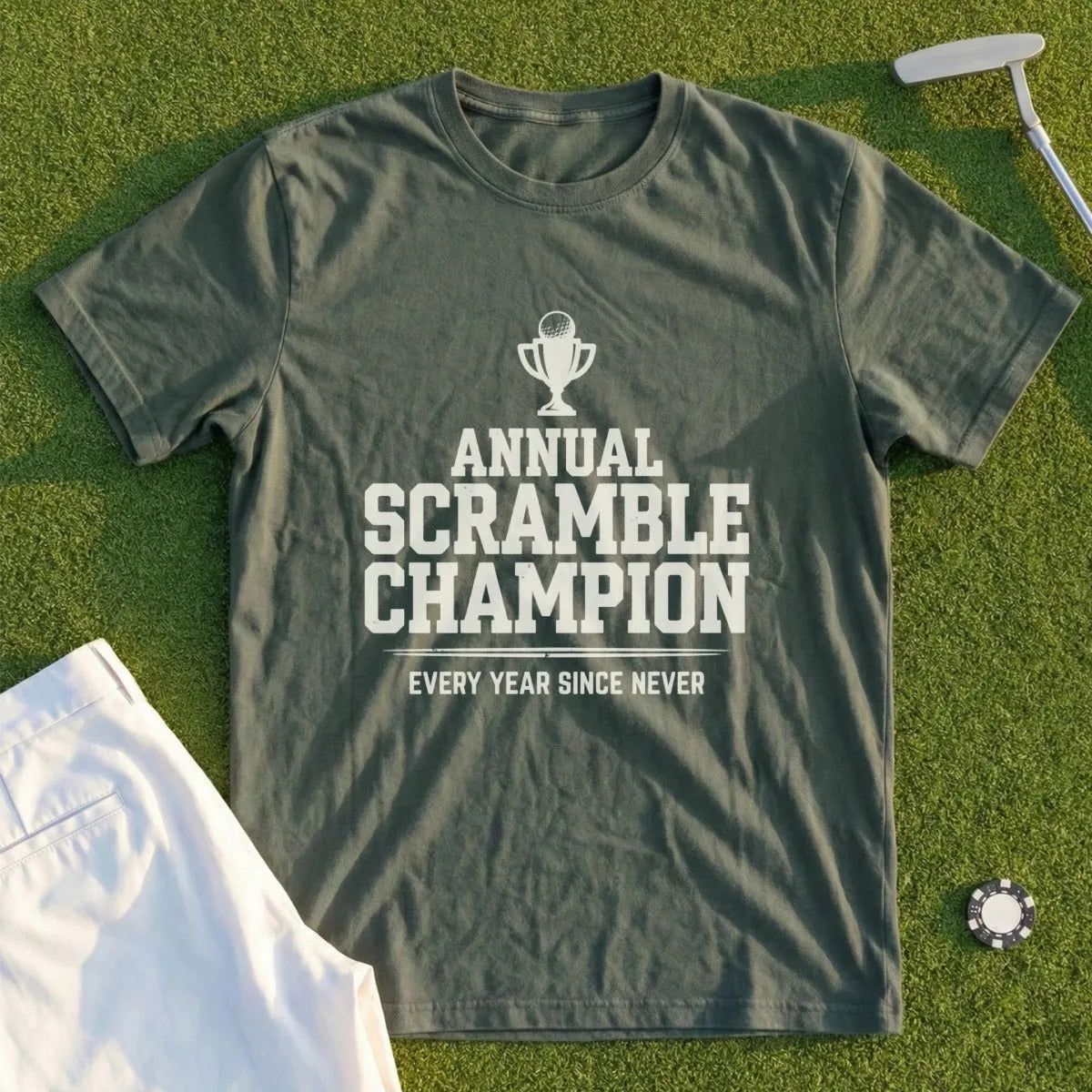 Scramble Champion Tee