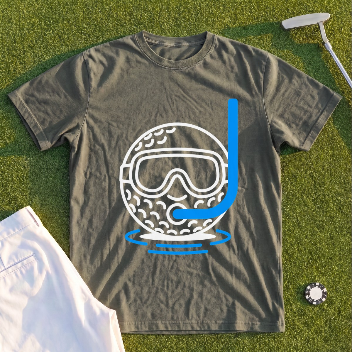 Scuba Ball Premium Tee