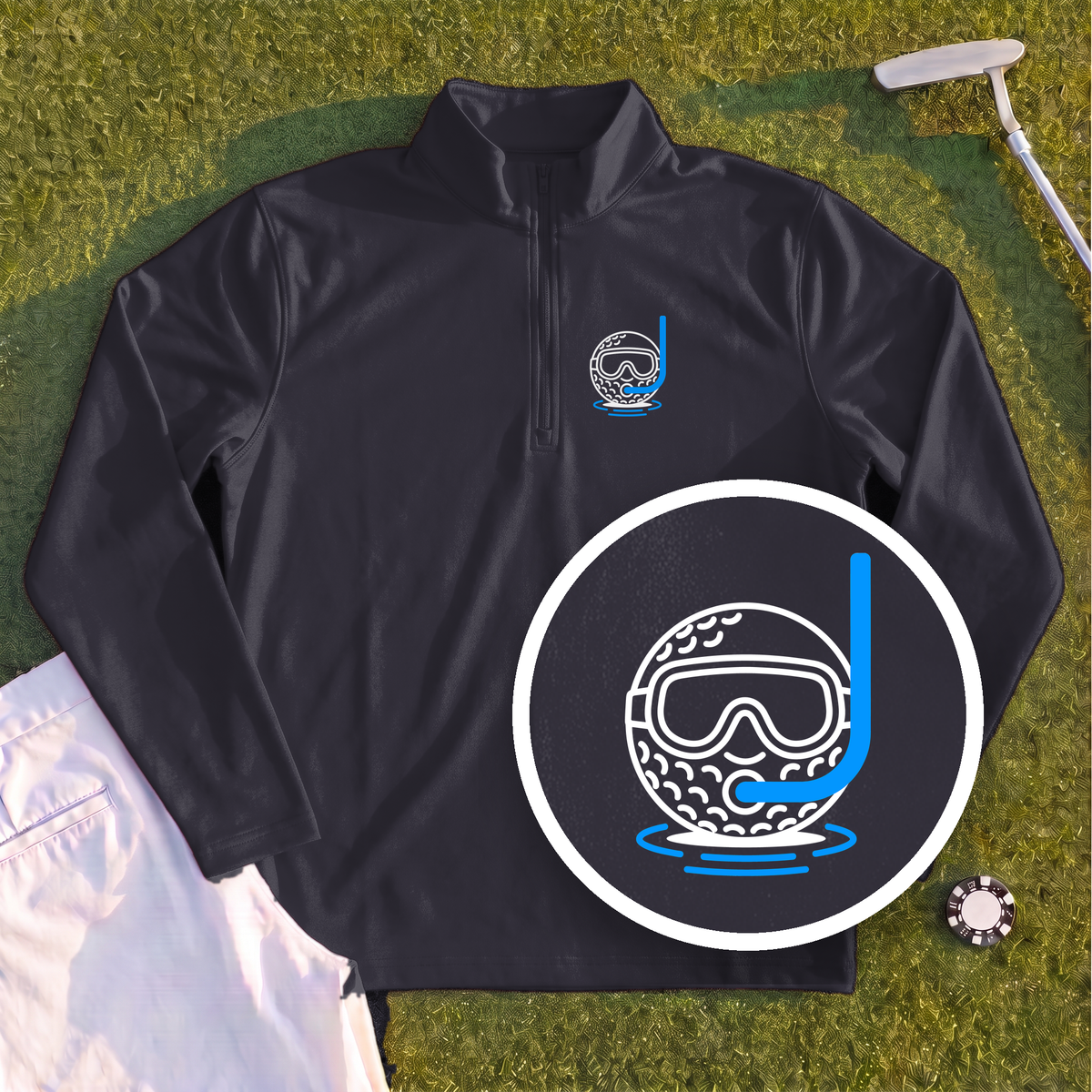 Scuba Ball Quarter Zip