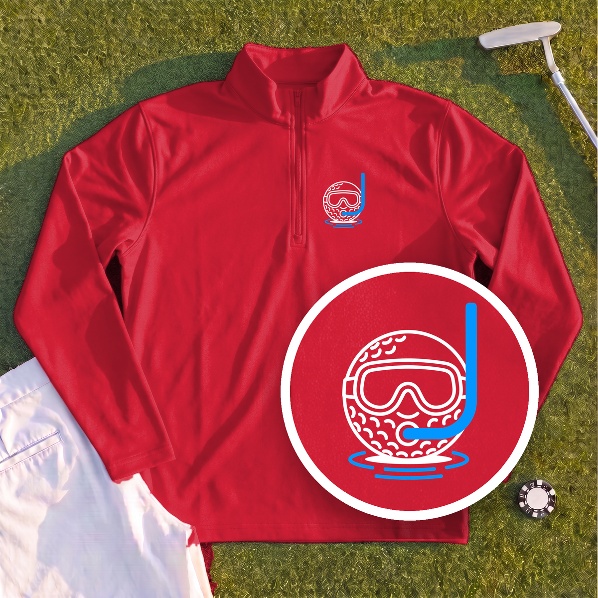 Scuba Ball Quarter Zip
