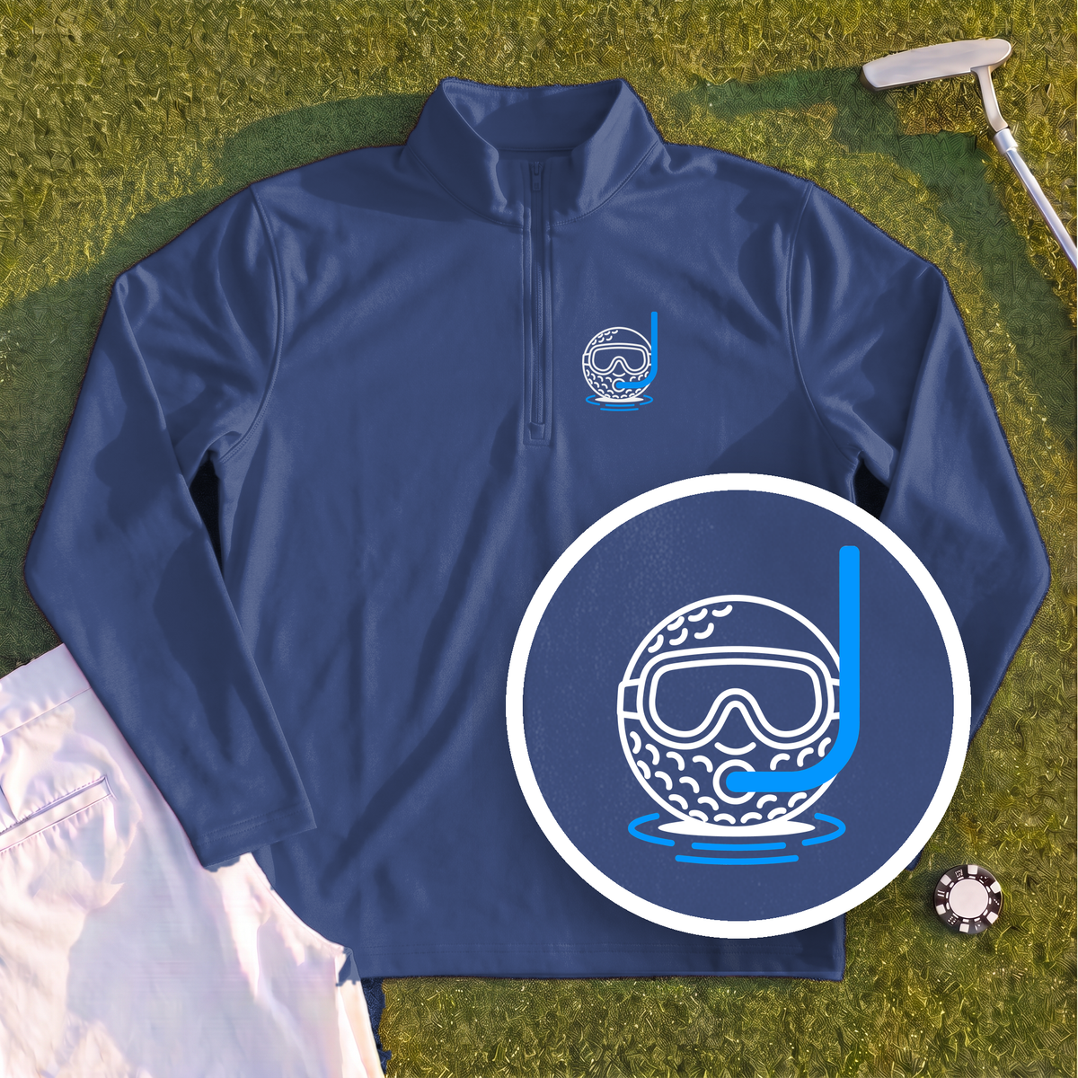 Scuba Ball Quarter Zip
