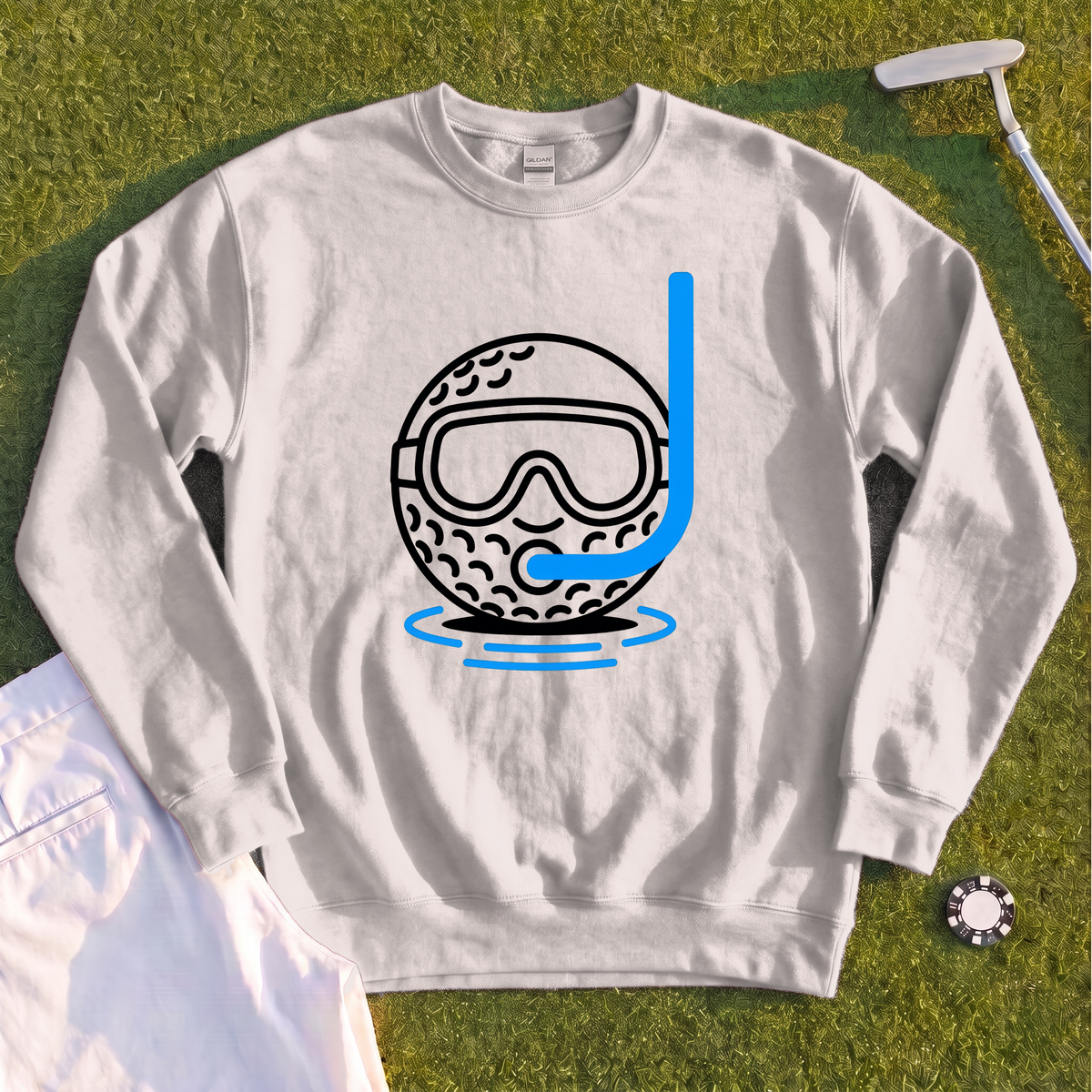 Scuba Ball Sweatshirt
