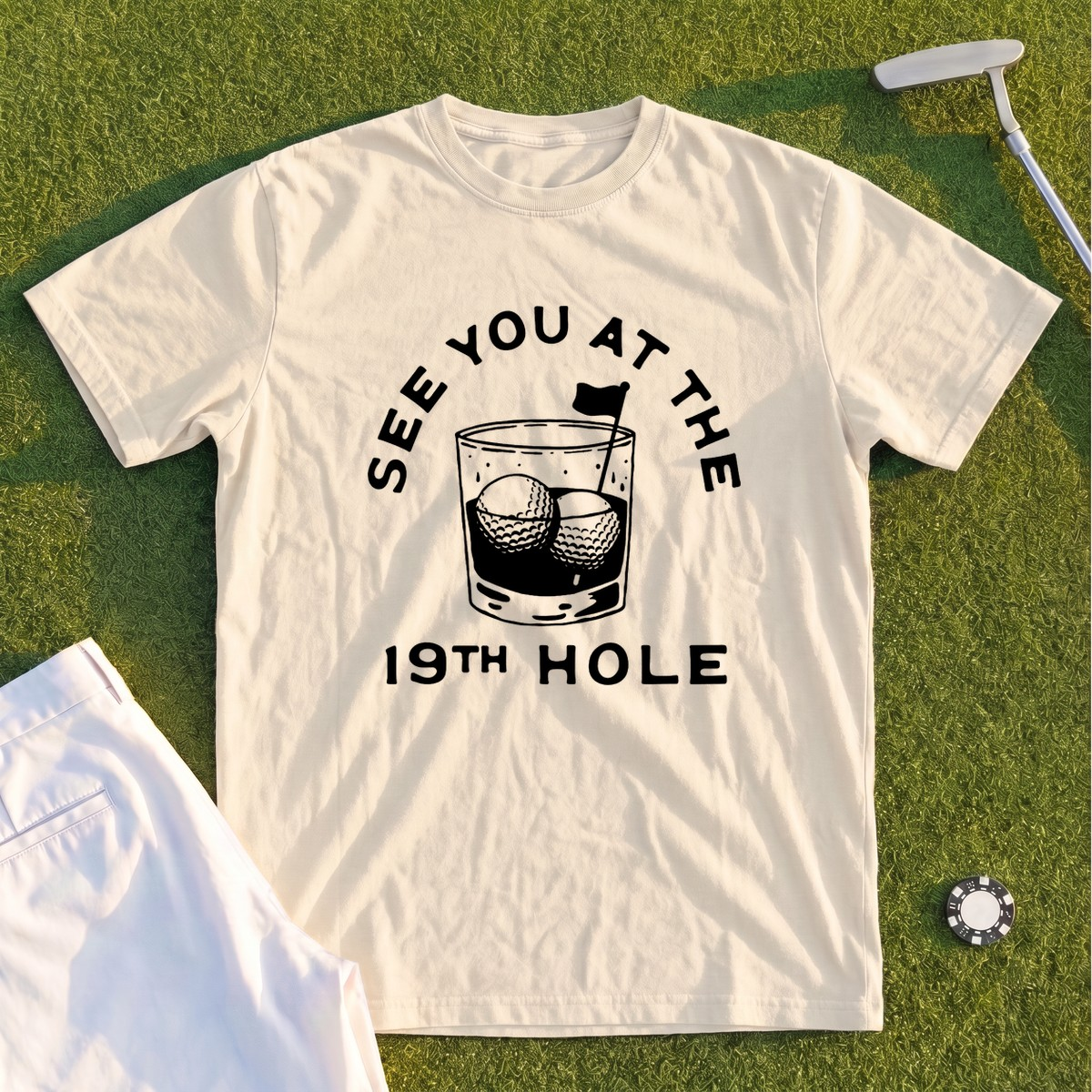 See You At The 19th Hole Premium Tee