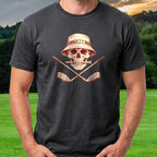 Semper Fairway Tee worn on the golf course, Black