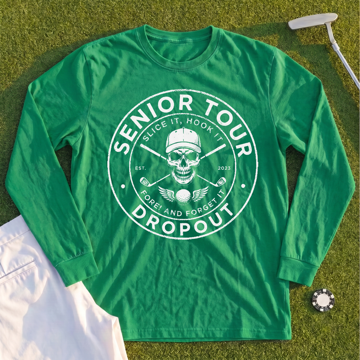 Senior Tour Dropout Long Sleeve Tee