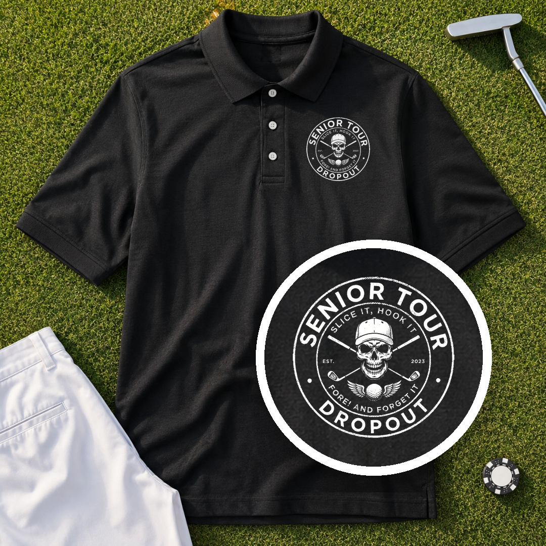 Senior Tour Dropout Performance Polo