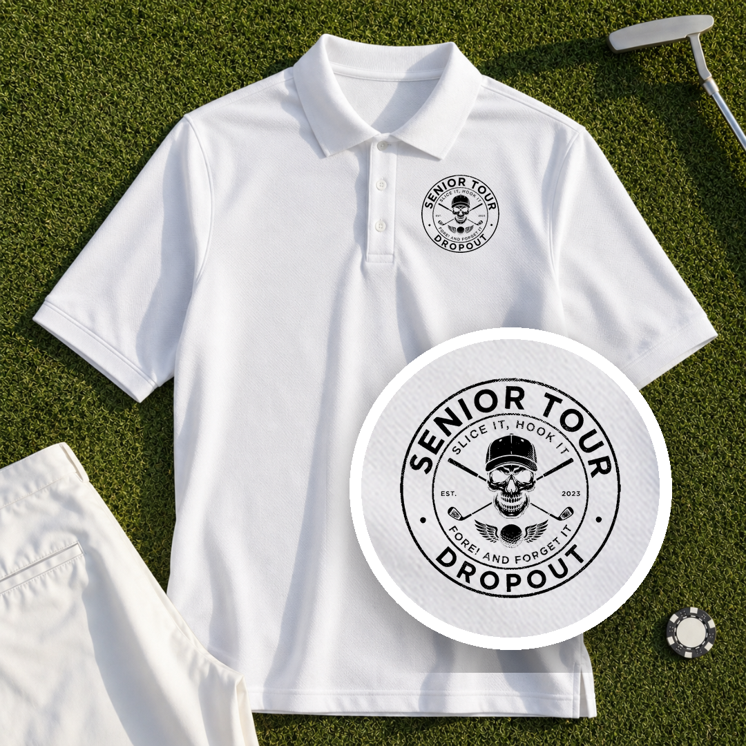Senior Tour Dropout Performance Polo