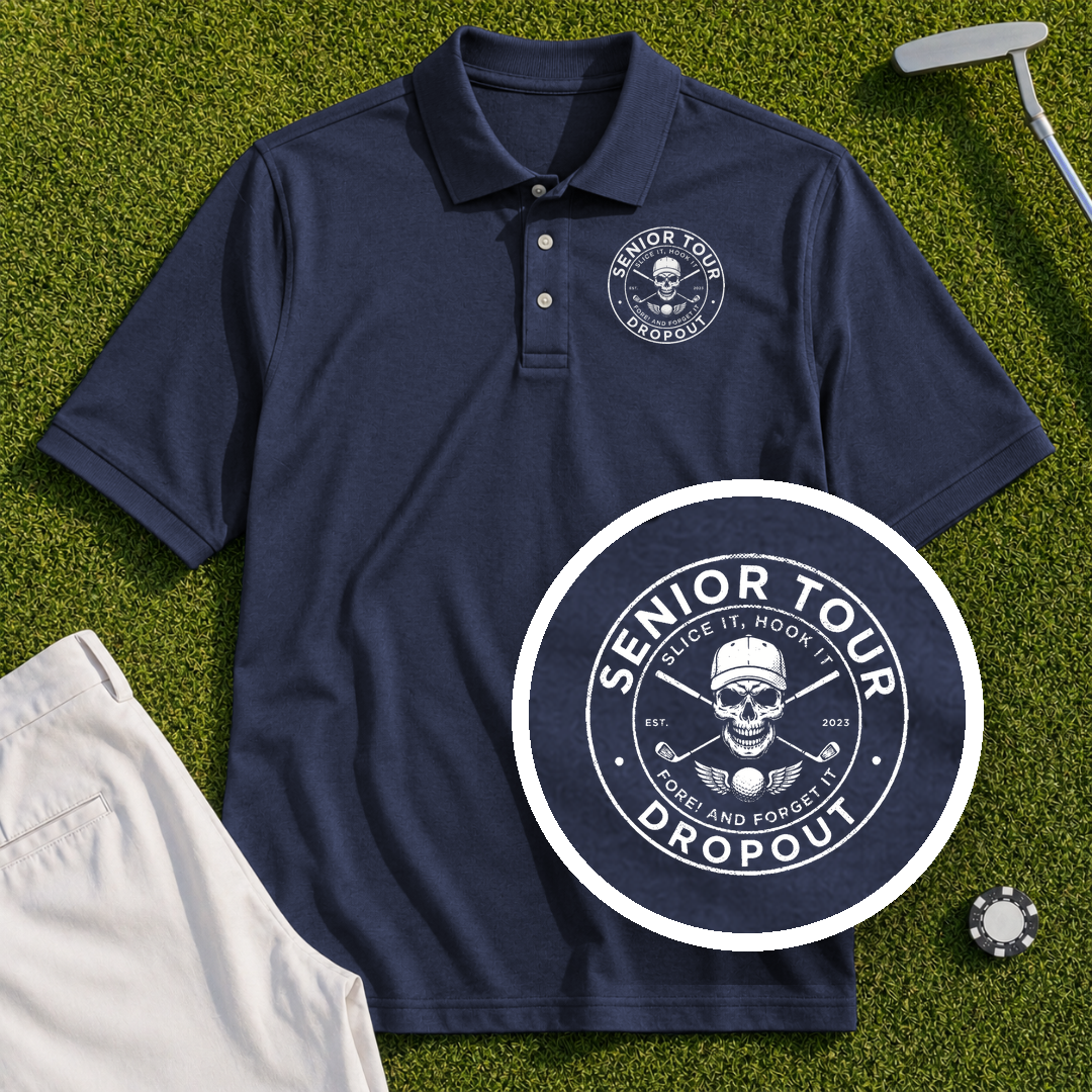 Senior Tour Dropout Performance Polo