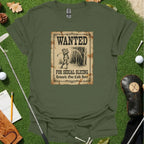 Serial Slicer Wanted Poster Tee