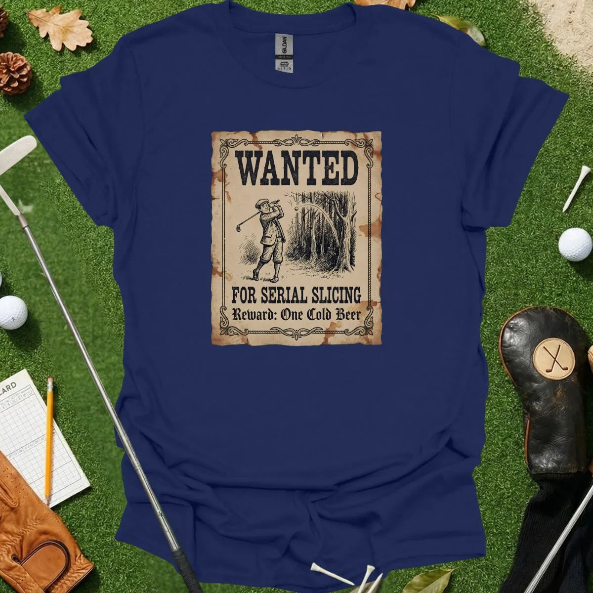 Serial Slicer Wanted Poster Tee