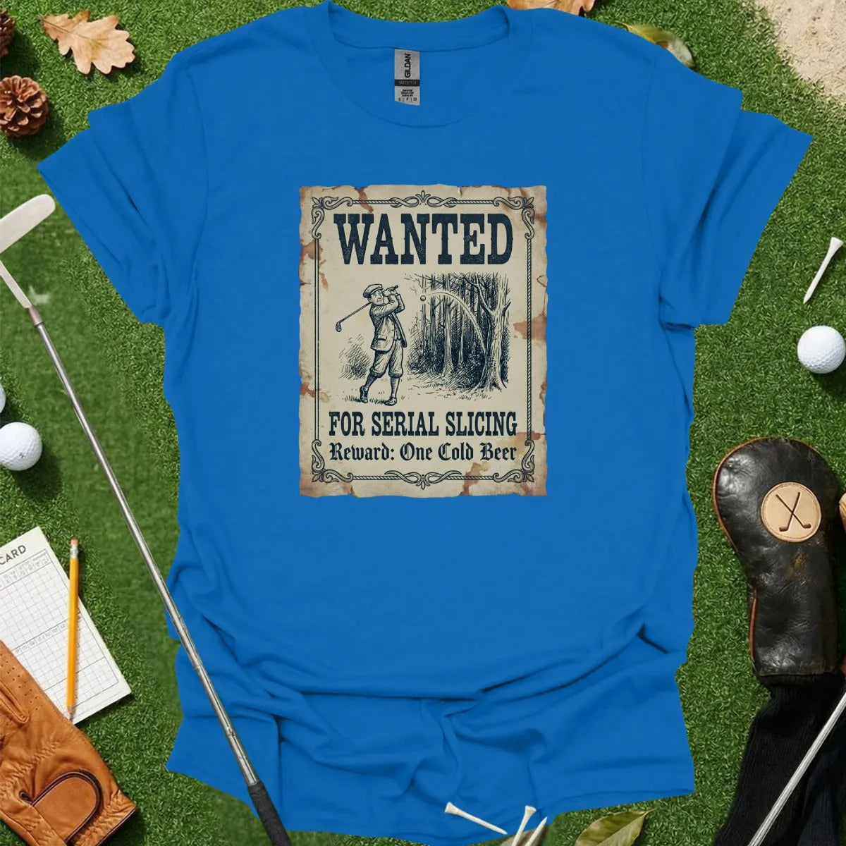 Serial Slicer Wanted Poster Tee