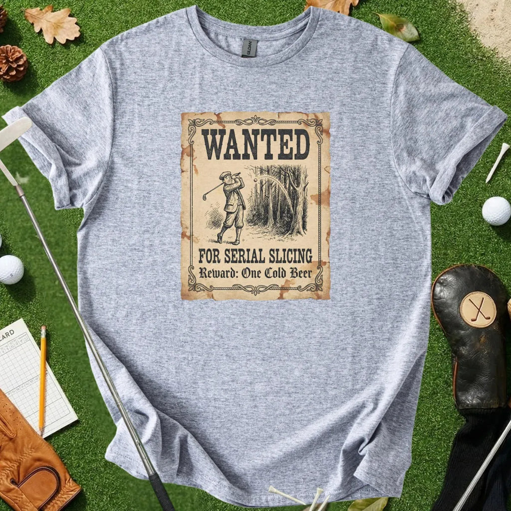 Serial Slicer Wanted Poster Tee