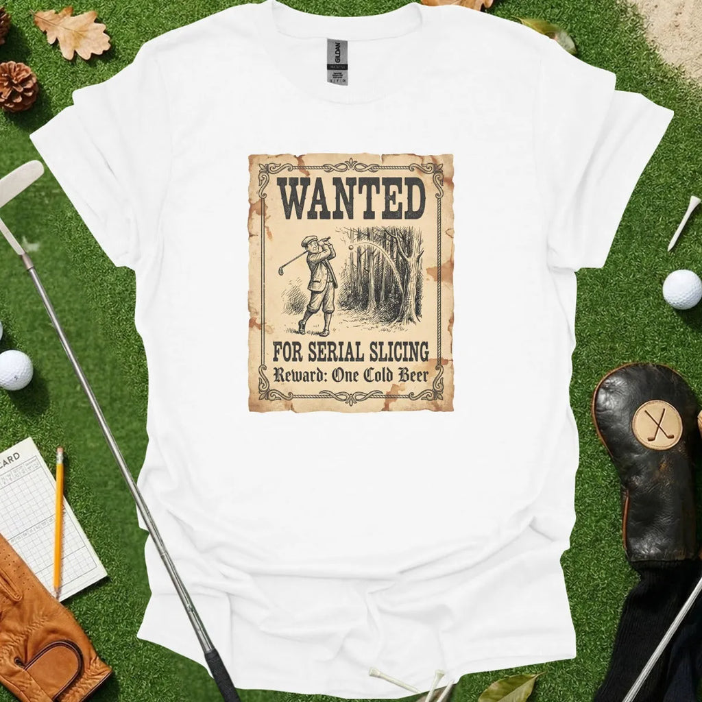 Serial Slicer Wanted Poster Tee