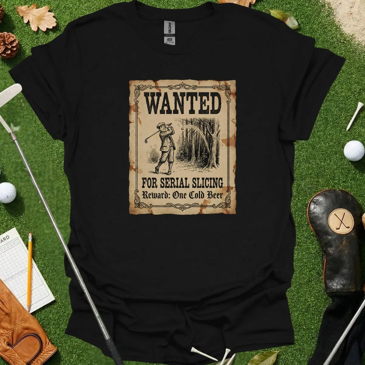 Serial Slicer Wanted Poster Tee