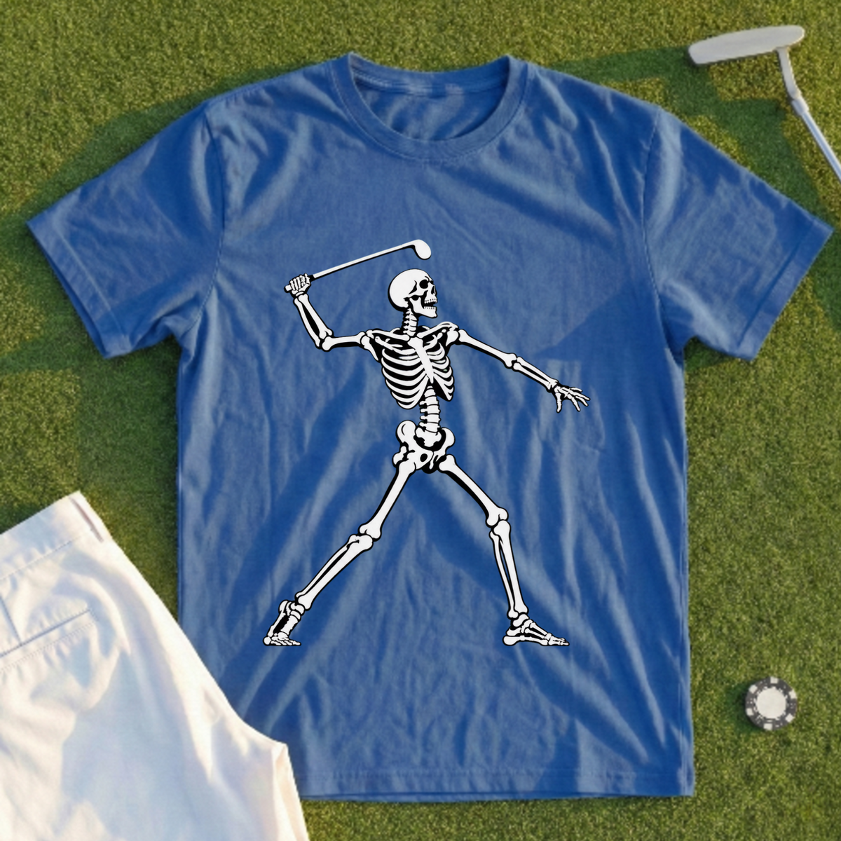 Skeleton Backswing Tee