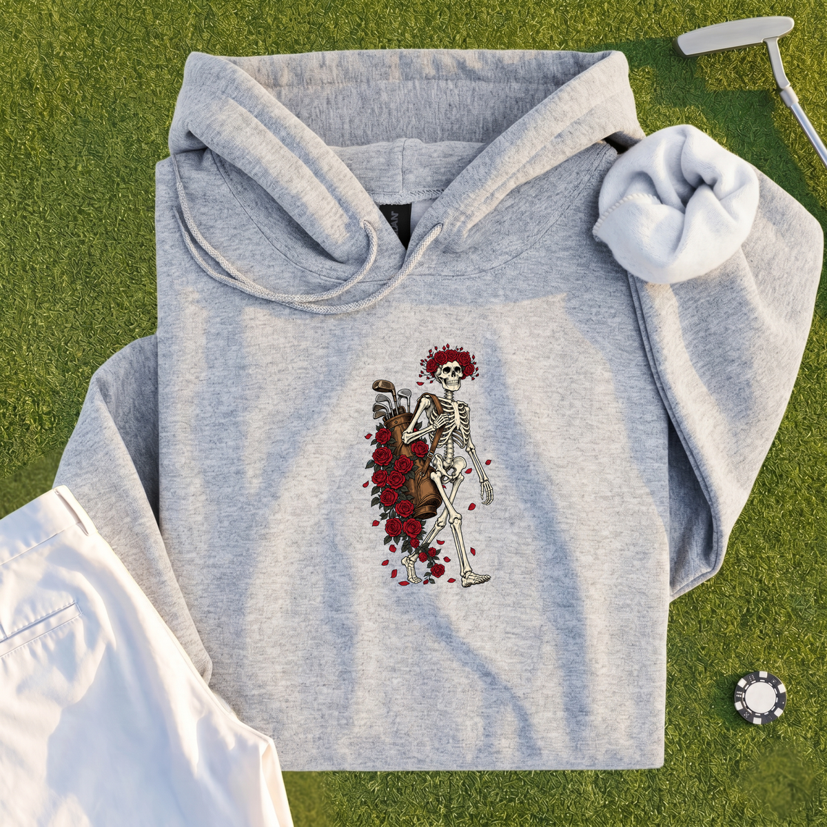 Skeleton Caddie Hoodie