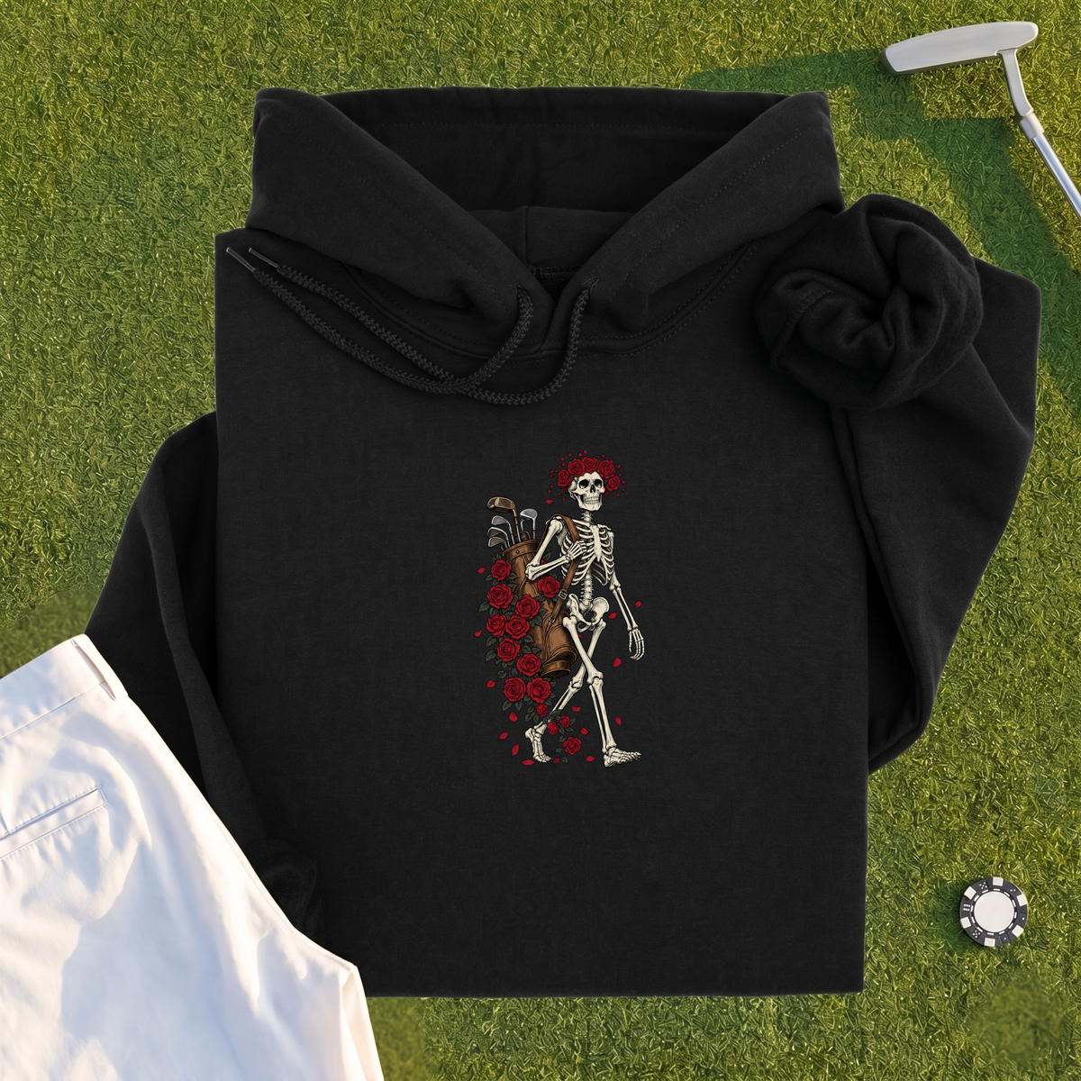 Skeleton Caddie Hoodie