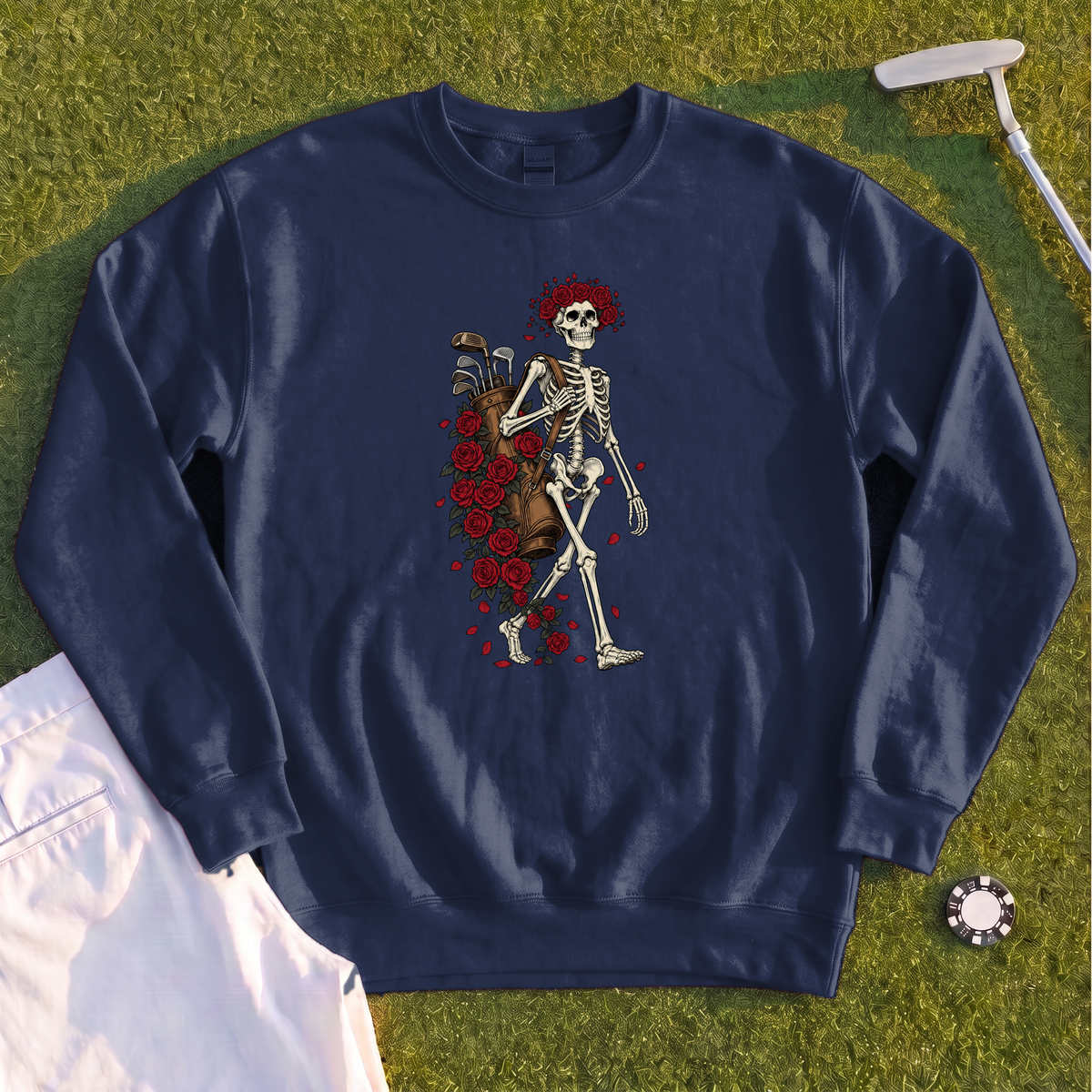 Skeleton Caddie Sweatshirt