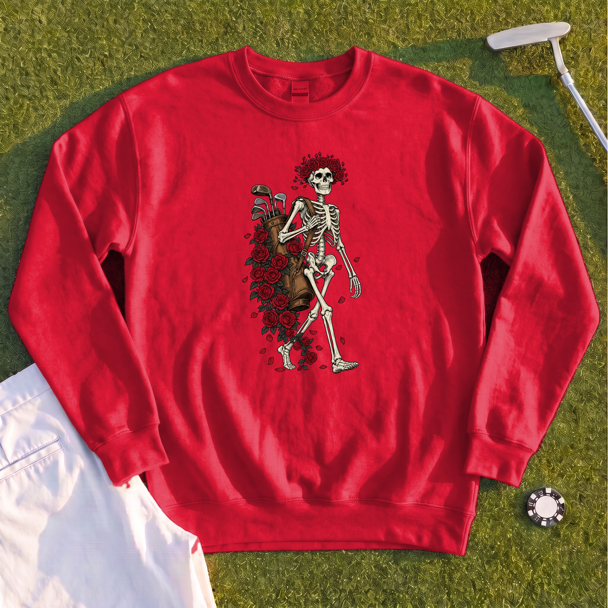 Skeleton Caddie Sweatshirt