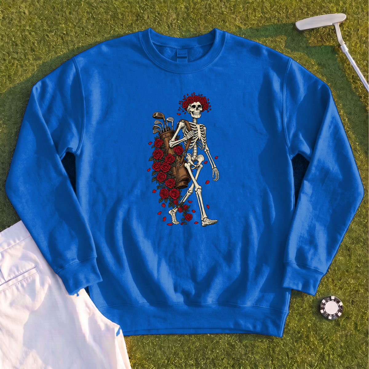 Skeleton Caddie Sweatshirt