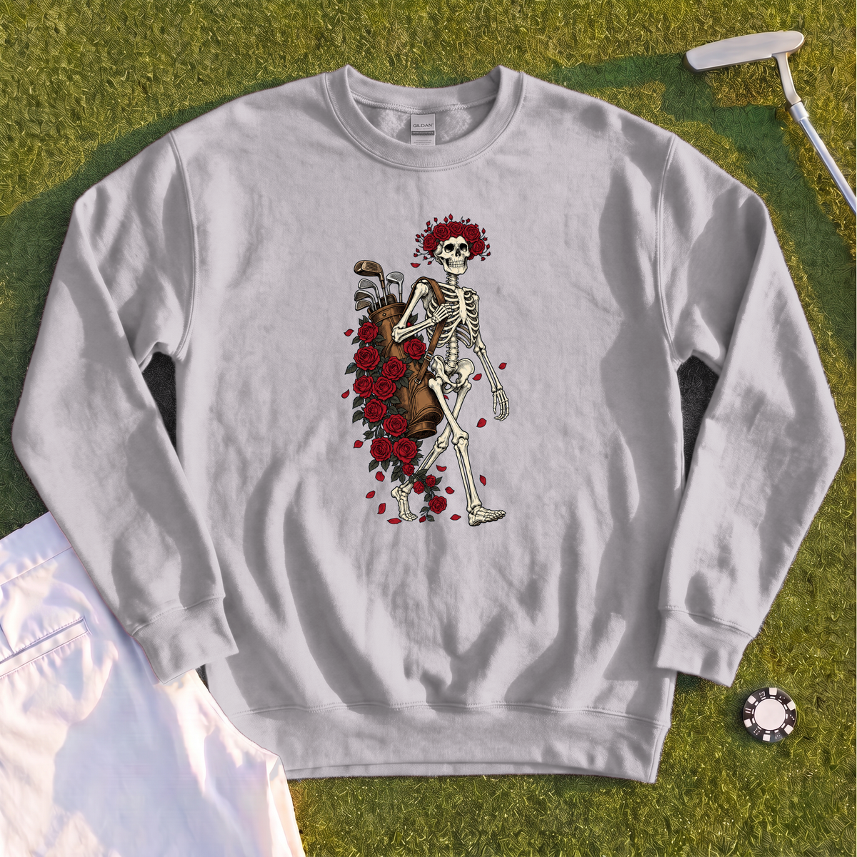 Skeleton Caddie Sweatshirt
