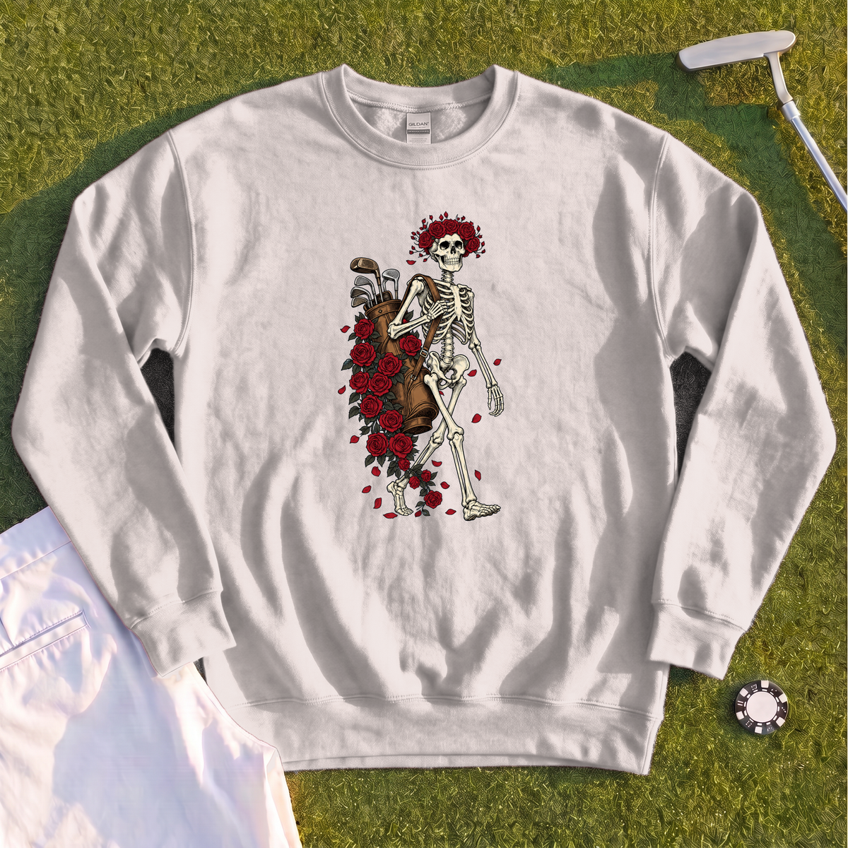 Skeleton Caddie Sweatshirt
