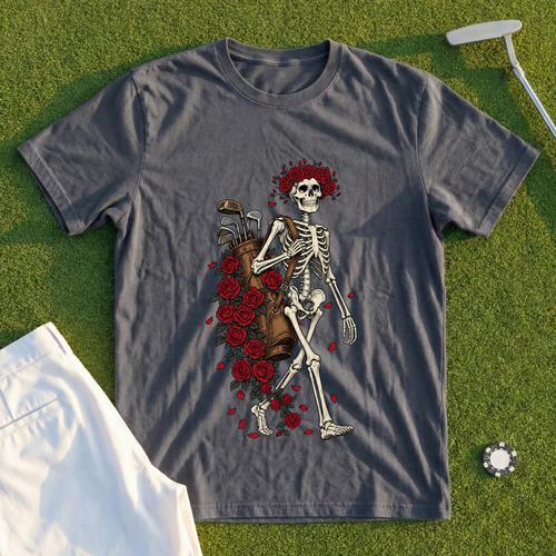 Skeleton Caddie Tee
