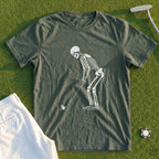 Skeleton Golfer Tee