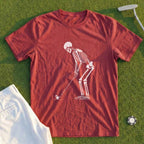Skeleton Golfer Tee