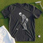 Skeleton Golfer Tee