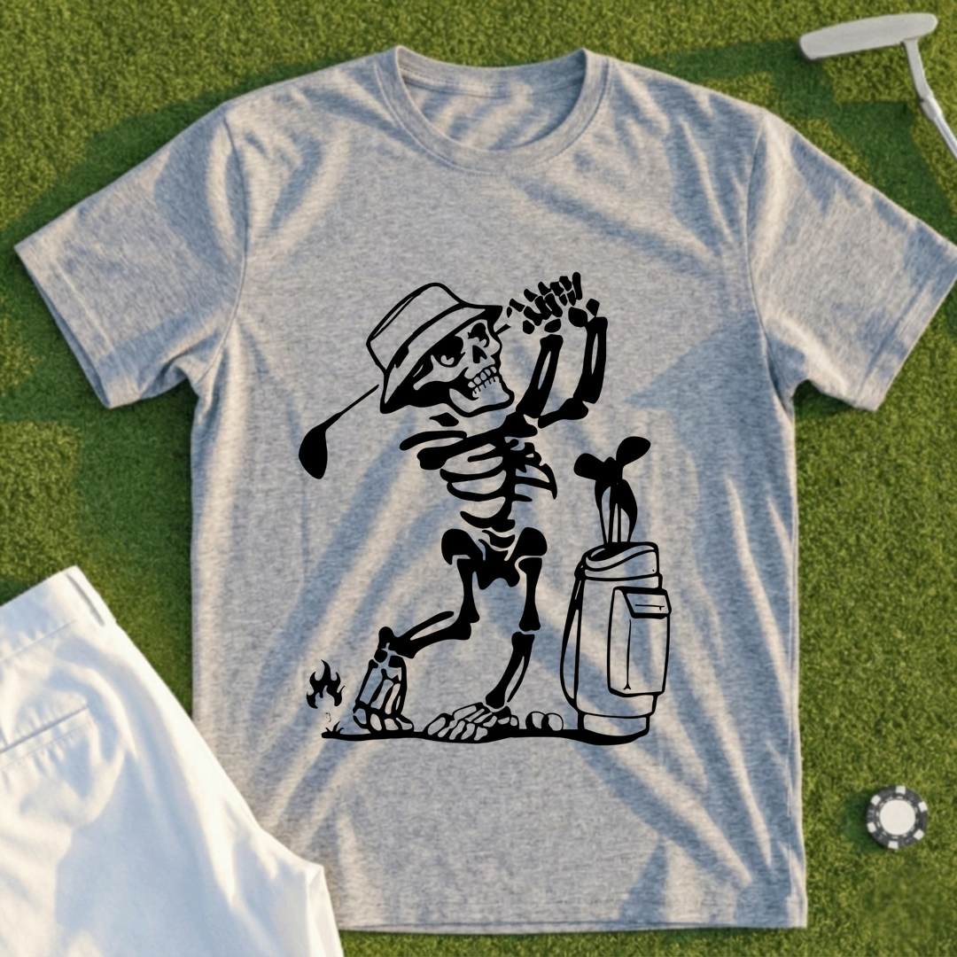 Skeleton Golfing! Tee
