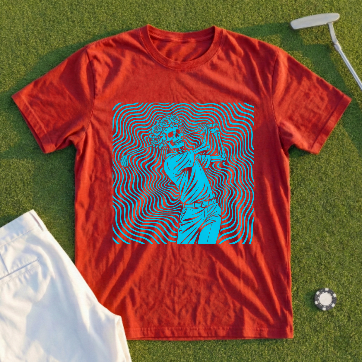 Skeleton Swing Hypnotic Tee