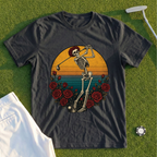 Skeleton Swing Sunset Tee