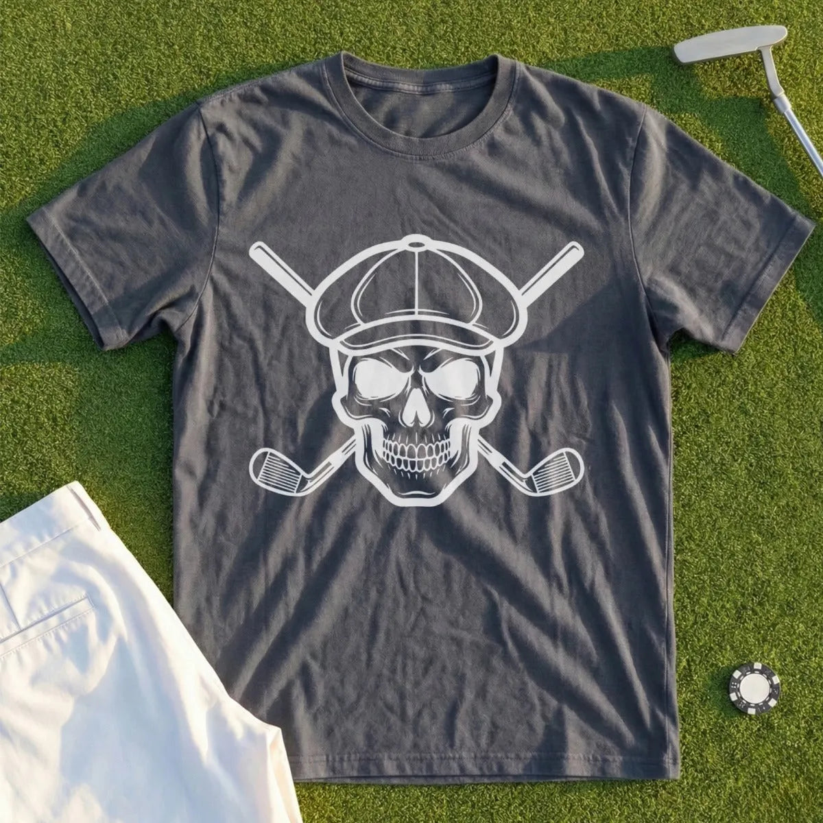 Skull & Cross Clubs Tee
