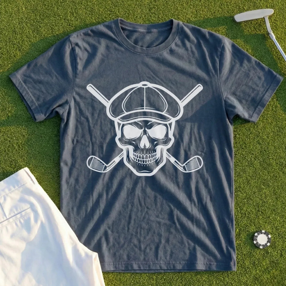 Skull & Cross Clubs Tee