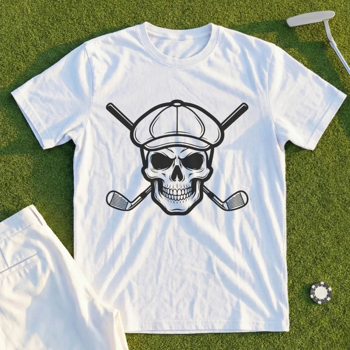 Skull & Cross Clubs Tee