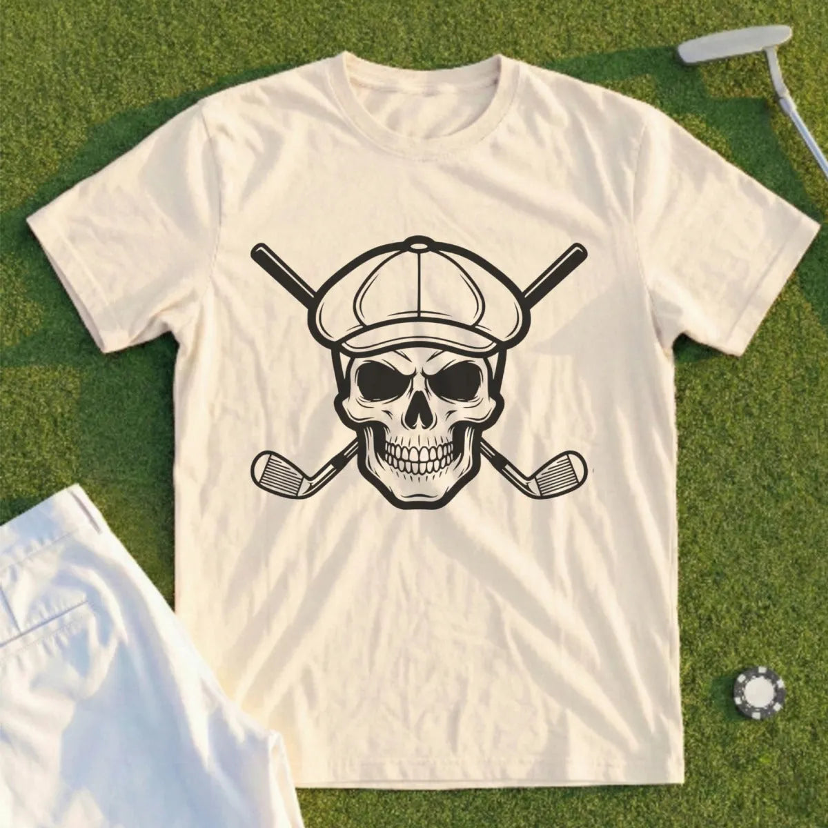 Skull & Cross Clubs Tee