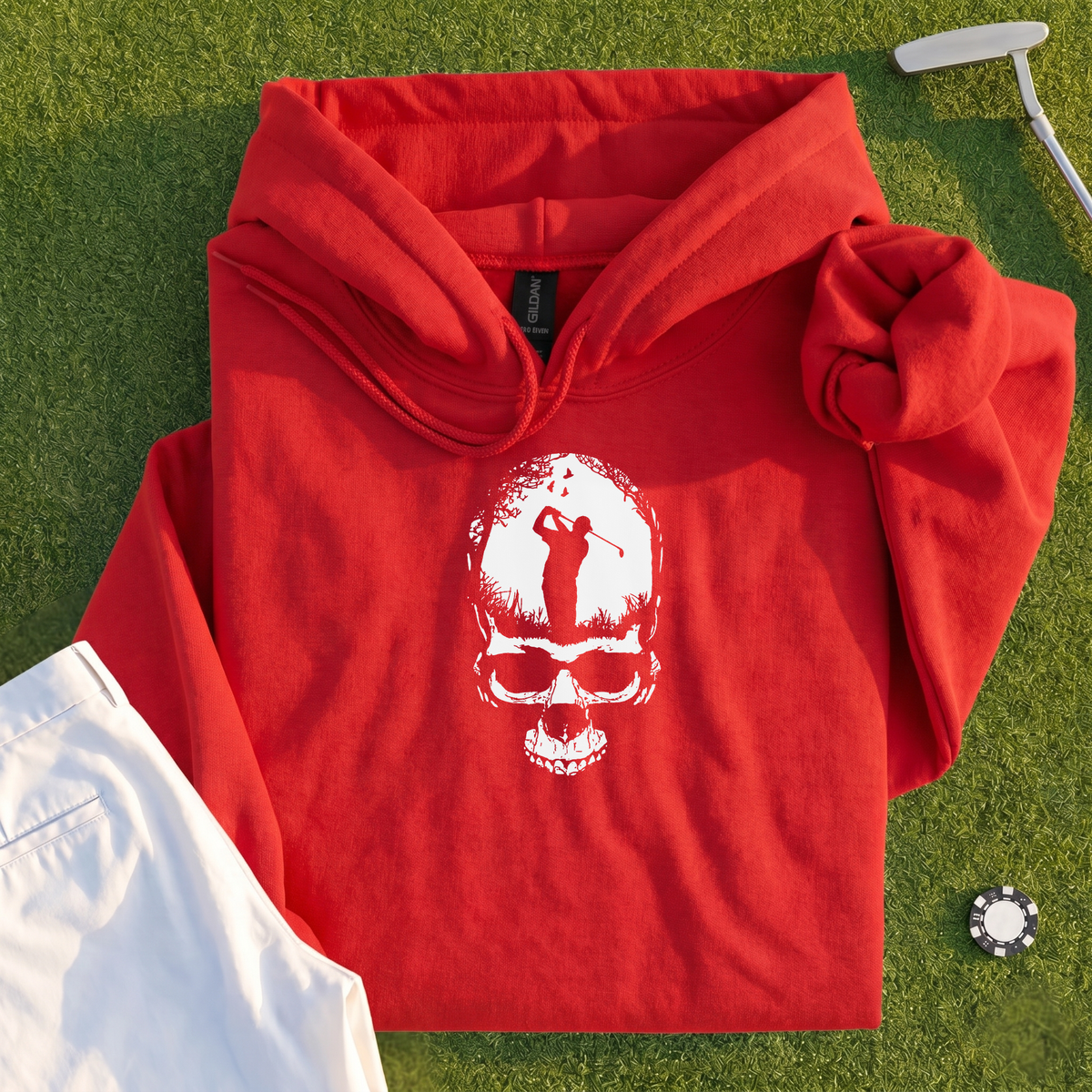 Skull Silhouette Hoodie
