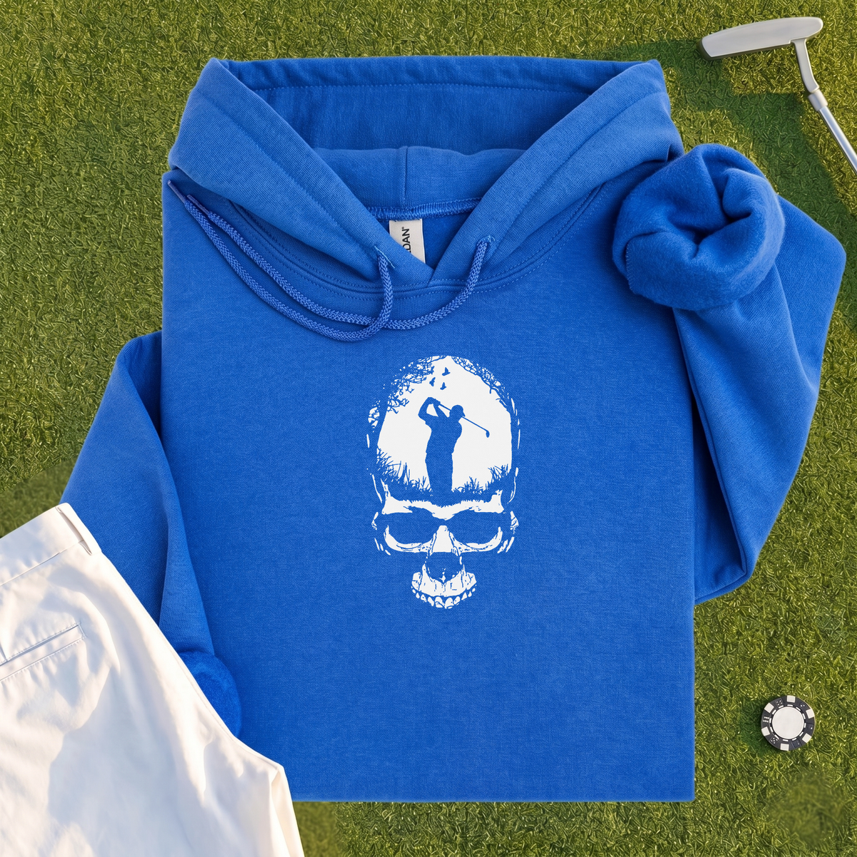 Skull Silhouette Hoodie