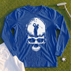 Skull Silhouette Long Sleeve Tee