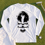 Skull Silhouette Long Sleeve Tee