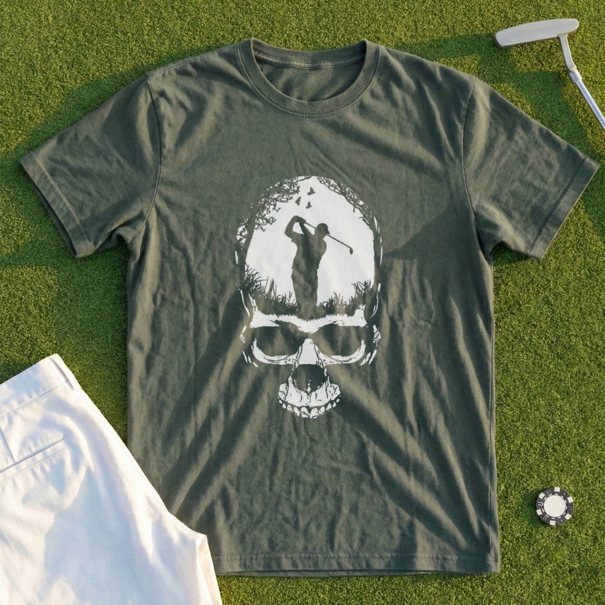 Skull Silhouette Tee