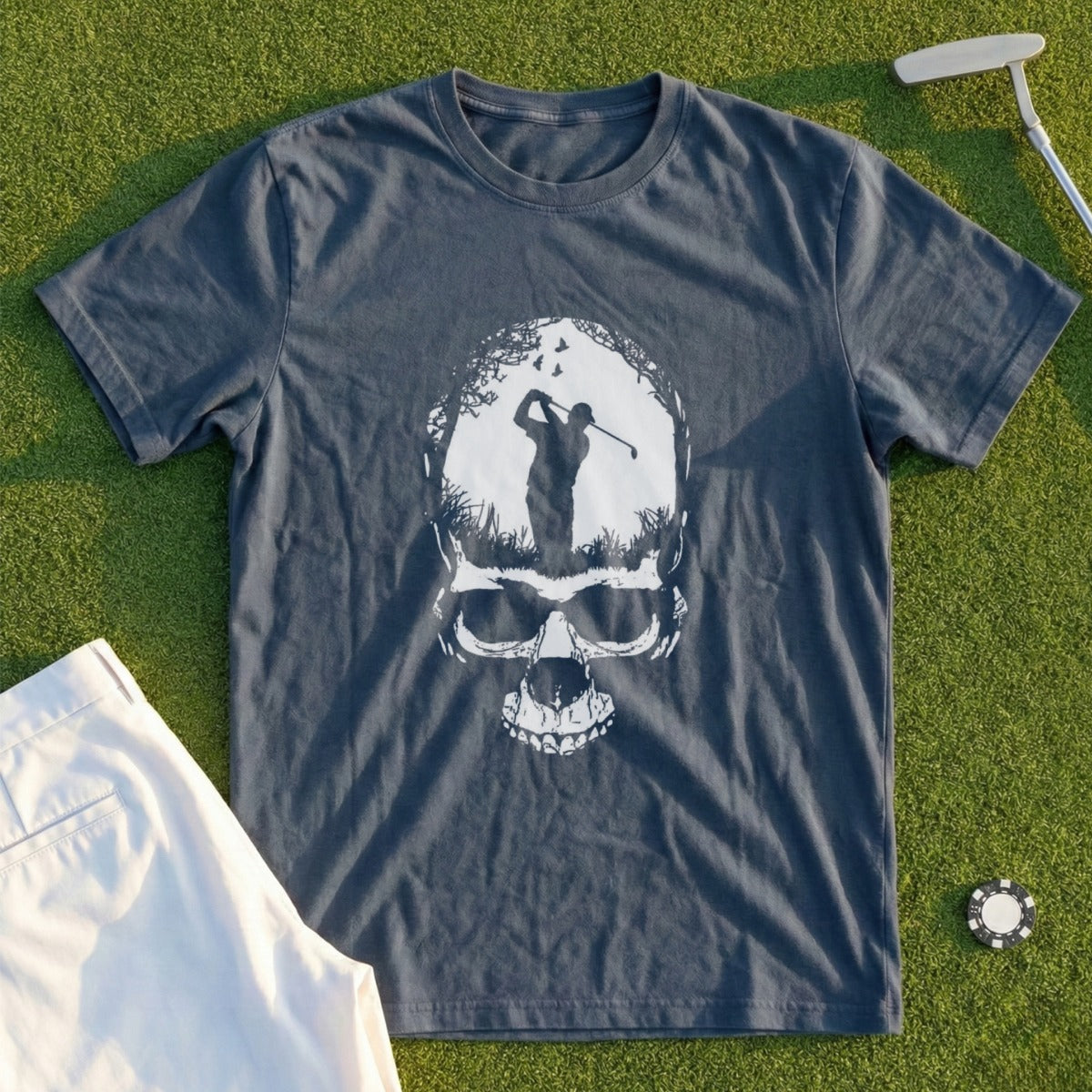 Skull Silhouette Tee