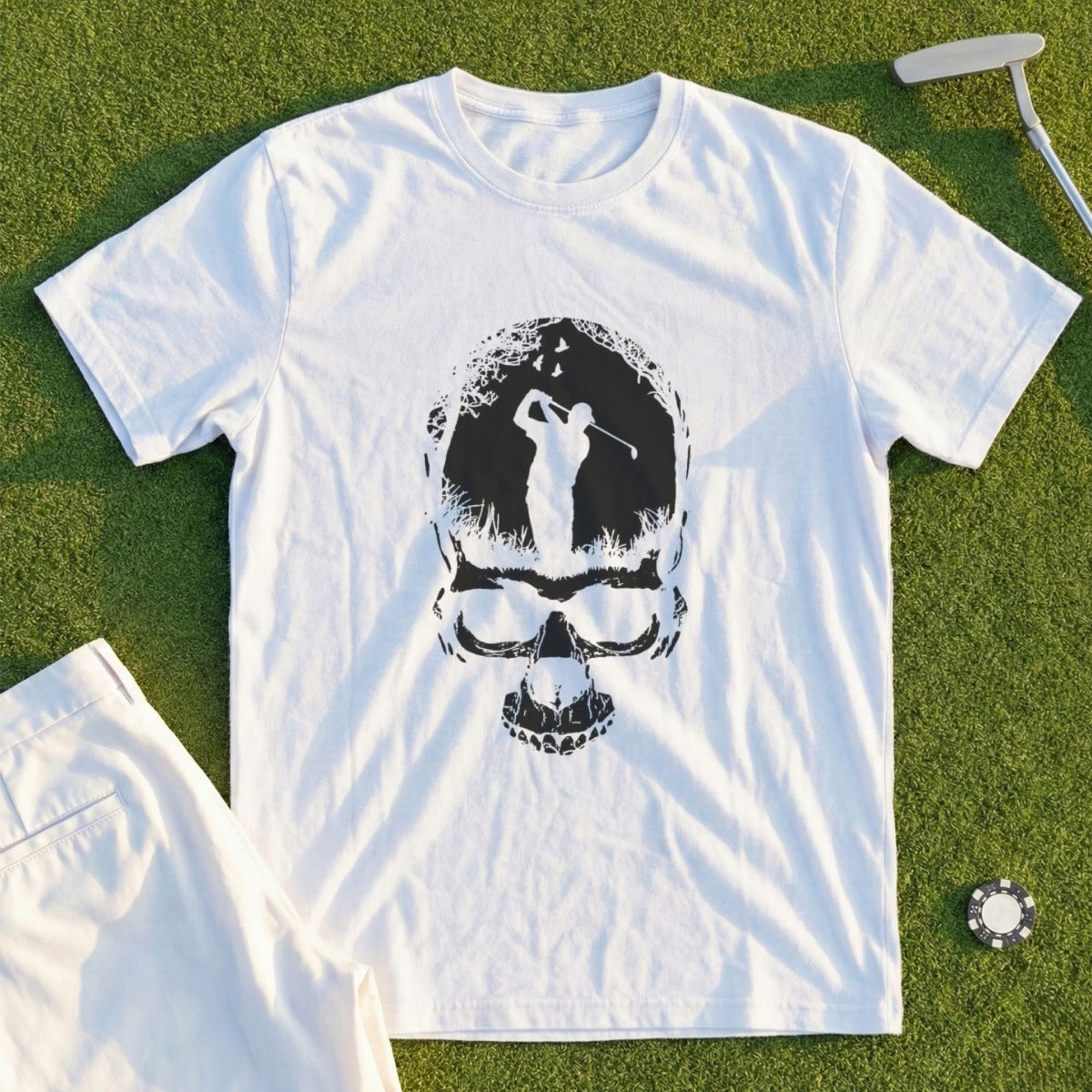 Skull Silhouette Tee